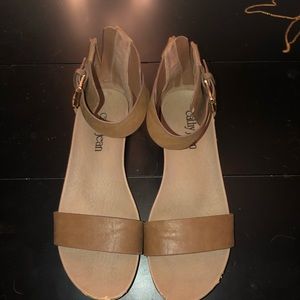 sandals with an ankle strap